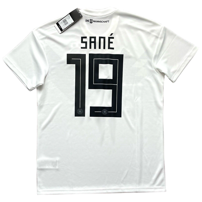 2018/19 Germany Home Jersey #19 SANE Medium World Cup Soccer