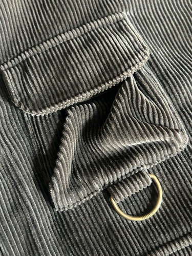Mens Vintage Hugo Boss Jacket Coat Utility Chore Workwear Retro Corduroy Y2K 44R - Picture 22 of 22