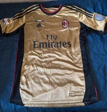 Maglia Ac Milan Gold Shirt 2013 Adidas Keisuke Honda 10 本田 圭佑 Rare Calcio Soccer