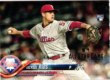 2018 TOPPS YACKSEL RIOS RC #551 $0.99 VALUE BOX