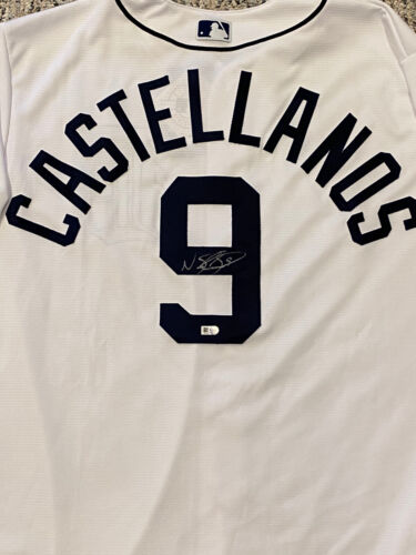 MLB Authenticated - Nicholas NICK Castellanos Autographed Detroit Tigers Jersey - Picture 1 of 11