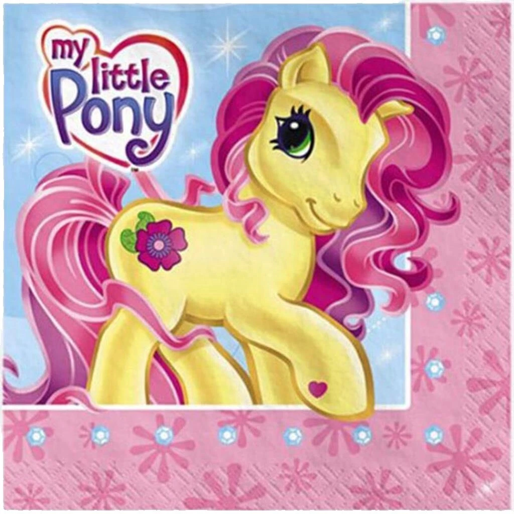 My Little Pony Fiesta De Papel Servilletas