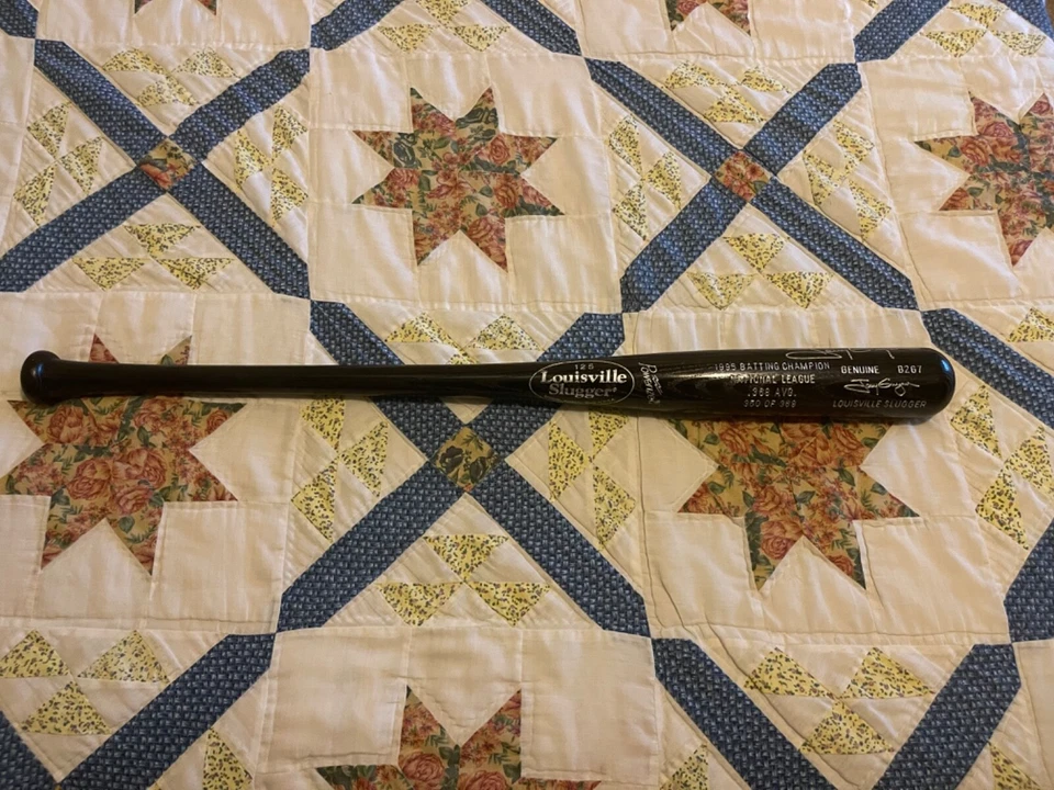 HOF Tony Gwynn Autographed 1995 Batting Title Bat Louisville Slugger #350/368 - Image 2 of 4