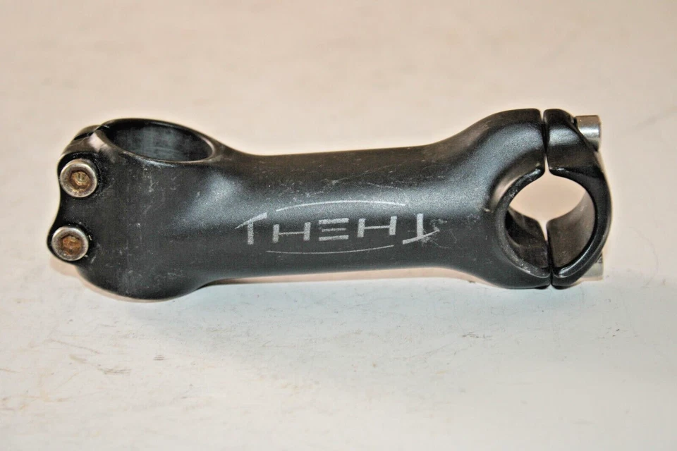 3T ThehT MTB Stem 1 1/8" Treadless 110mm 17º Rise 25.4" Black Fast USA Shipping - Image 2 of 4