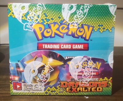 2012 Pokemon Black And White Dragons Exalted Booster Box - Factory Sealed  820650117657| eBay