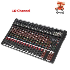 16 Channel Professional Powered Mixer power mixing  Amp USB