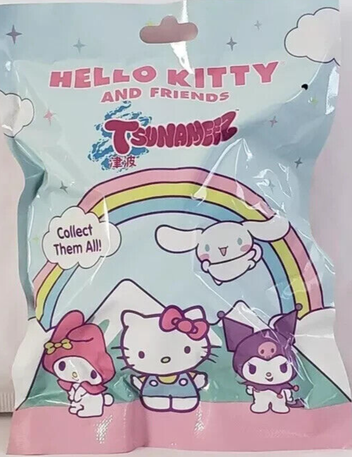 Hello Kitty and Friends Tsunameez™ Keychain Blind Bag Unopened