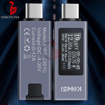LCD Display Voltmeter Ammeter Multi-function Voltage Current Tester Power Meter