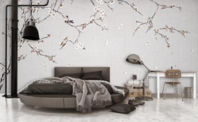 3D Branch Petals 51345NA Wallpaper Wall Murals Removable Wallpaper Fay
