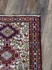 Wool and cotton tribal rug w/geometric medallion design from the Caucasus region — photo 5