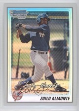 2010 Bowman Chrome Prospects Refractor 340/500 Zoilo Almonte #BCP148 0l2