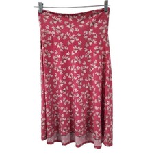 LuLaRoe Pink Floral Skirt - Women's Size Small S