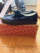 Vans Authentic All Black EUC - Men  s Size 7