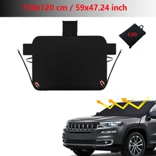 59x47.24 inch Windshield Snow Cover Frost Guard for Jeep Wrangler Sun Shade