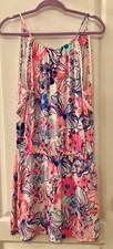 Lilly Pulitzer Floral Print Skort Romper Size M