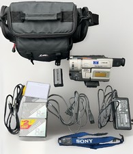 Sony Handycam CCD-TRV37 Video8 Camcorder W/ Case Nightshot Mode - No Battery Inc