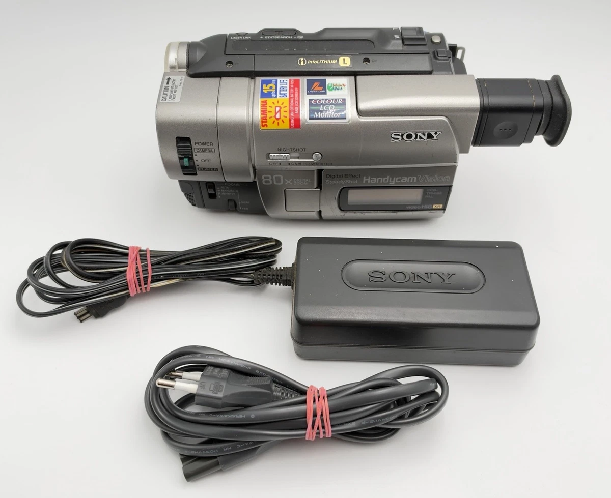 Videocámara Sony CCD-TRV66E Hi8 versión Handycam con pantalla LCD Video Camera