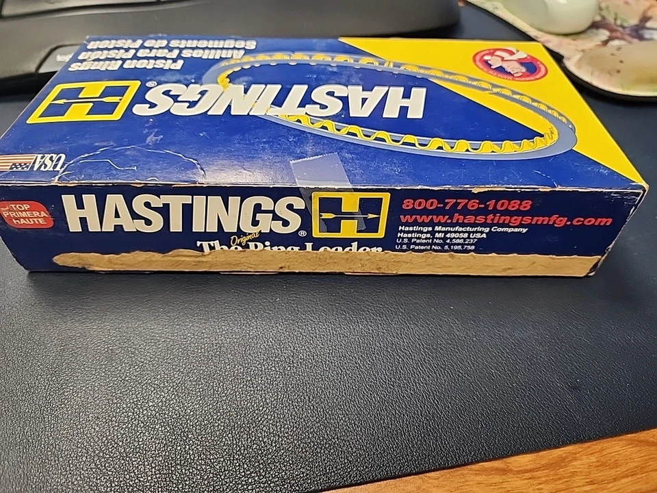 Anillos de pistón Hastings para Chevrolet Astro S10 GMC Safari 1992-1995 identificación de pieza 4720 Foto 2 de 3
