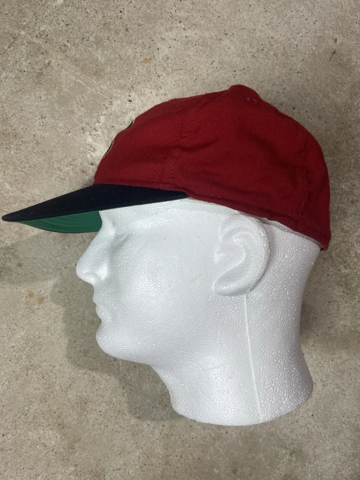 Vintage 80s Boston Red Sox American Needle Hat Mens Size 7 1/4 Made in USA MLB - Image 3 of 4