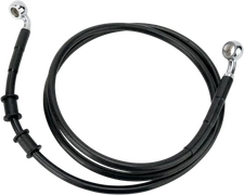 Drag Specialties Extended Stainless Steel Front Brake Line Kit 1741-2896