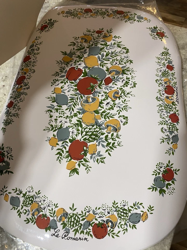 Винтажный Corning Corelle специи жизни коврики винил 4шт набор новый Тайвань - Изображение 2 из 3