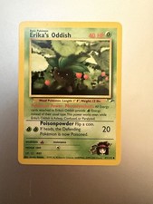 Erika's Oddish 47/132 Gym Heroes Challenge Pokemon TCG WOTC
