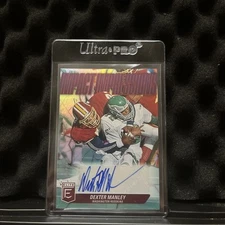 2024 Panini Donruss Elite Impact Impressions Purple /49 Dexter Manley Auto