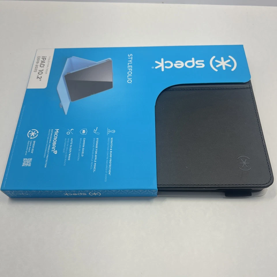 Speck iPad 10.2" for 7th, 8th and 9th Gen Stylefolio with Pencil Holder Black - Image 4 of 4