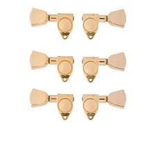 Gibson PMMH-025 Modern Gold Machine Heads with Metal Buttons Guitar Tuners From