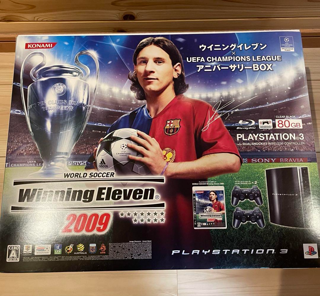 Sony PS3 80GB Console with Winning Eleven UEFA Champions League Anniversary Edition