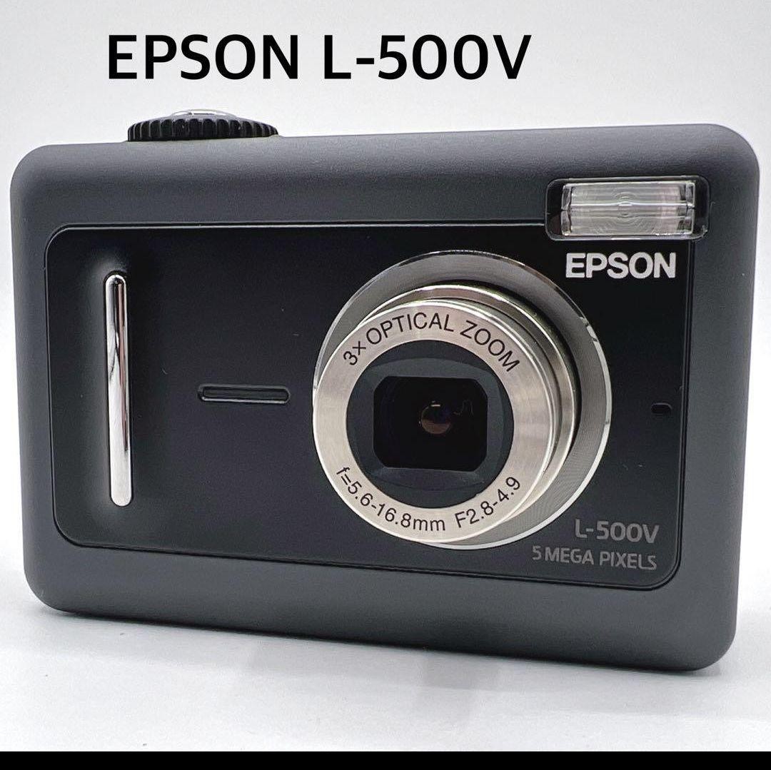 Good Condition] Rare EPSON L-500V Compact digital camera