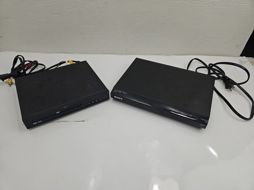 Lot of 2 ONN ONA18DP001 & Sony DVP-SR210P DVD/CD Player Tested | Free Shipping
