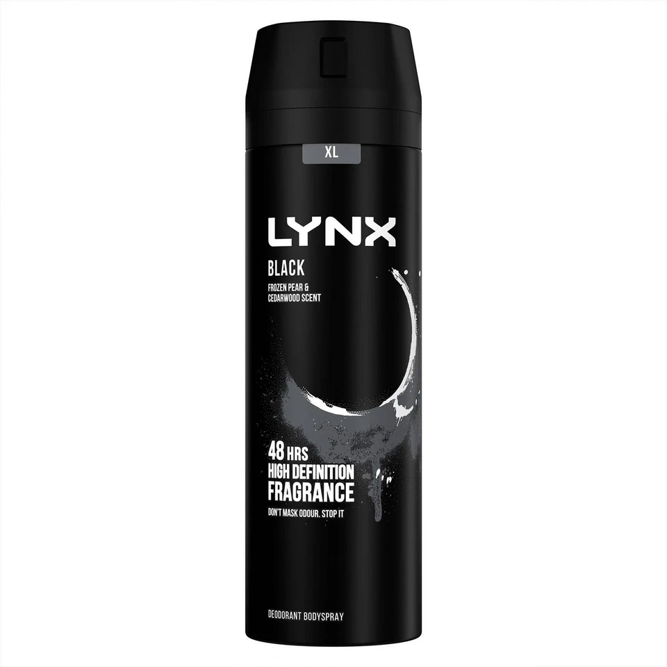 Lynx XL 48-Hour High Definition Fragrance Body Spray Deodorant, 6 Pack, 200ml - Image 2 of 4