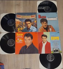 Elvis Presley - Kissin' Cousins, Rostabout, Girl Happy, Clambake 4x Vinyl LPs