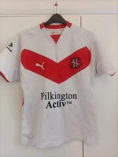 ST HELENS HOME RUGBY LEAGUE SHIRT 42 INCH PUMA MAKE
