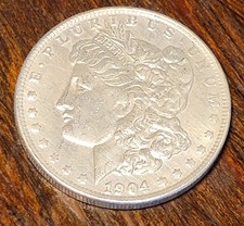 1904-S Morgan Silver Dollar KEY DATE! HIGH GRADE! NO RESERVE!