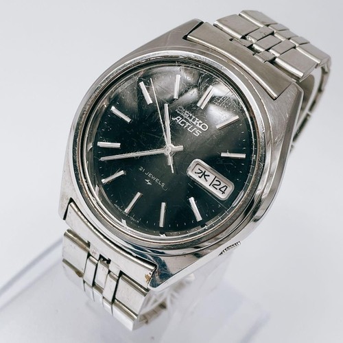 Working SEIKO ACTUS Automatic Watch, Day-Date, Vintage, Men's, Seiko Actus,