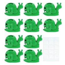 10 Pcs Plant Climbing Wall Fixture Clips Self-Adhesive Traction Holder Support