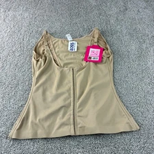 NWT Shapewear Tank Top Women's 3XL Beige Corset Cami Shaper Stomach Compression