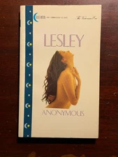 Lesley Anonymous Blue Moon Books Victorian Era 1990 1990s Vtg PB BK