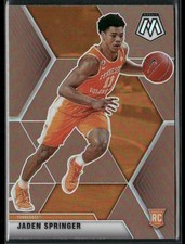 Jaden Springer 2021 Panini Chronicles Mosiac Draft Picks Bronze #270 Volunteers