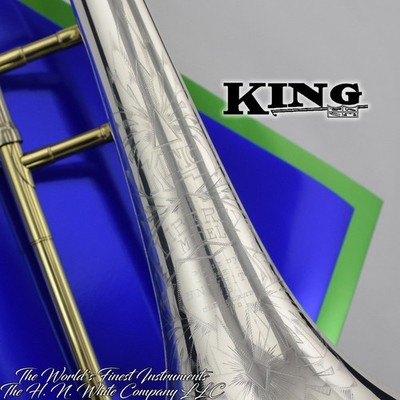 1938 Vintage King H. N. White 2B Liberty Trombone Looker SN:224349