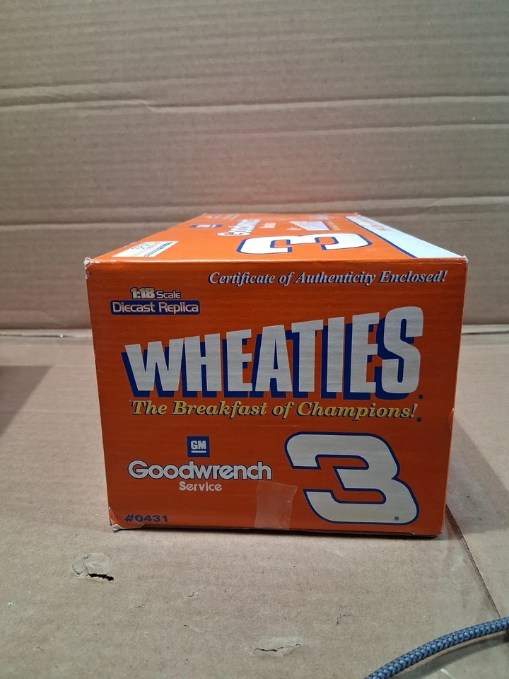 #3 Dale Earnhardt Wheaties Monte Carlo 1997 1/18 imagen deportiva certificado de autenticidad 1/10.008 Foto 2 de 4
