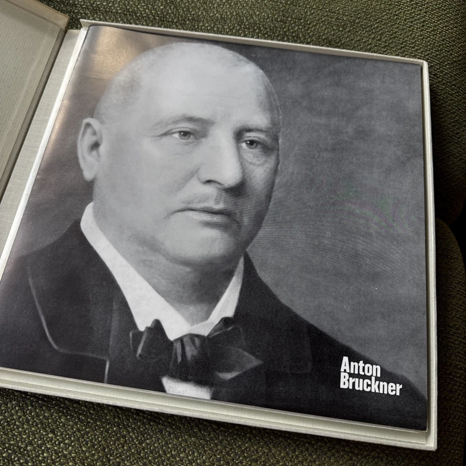 BRUCKNER Symphony 7 KLEMPERER 2LP Box COLUMBIA STC-91210 White/Gold (SAX 2454/5) - Image 4 of 4