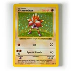 Pokemon - Hitmonchan Holo - Shadowless - 7/102 - Base Set - Rare Card - Played