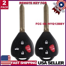 2pc Keyless Entry Remote Key Fob Hyq12bby For Toyota Camry 07 2008 2009 2010 11