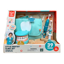 Hape Little Dentist Clinic Set, 39-Piece Educational Pretend Playset
