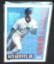 1994 Topps - Measures of Greatness Ken Griffey Jr #606