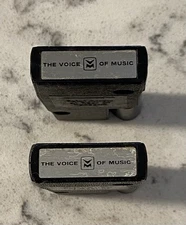 2 - THE VOICE OF MUSIC 45 RPM spindle adapter record Changers