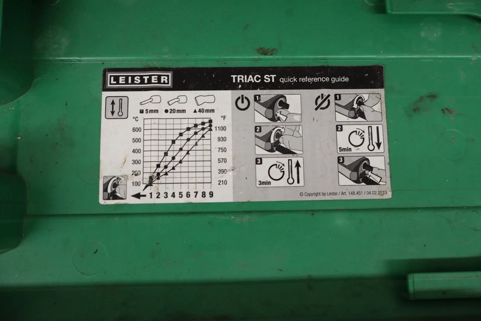 Leister Triac ST Electric Corded Hot Air Tool Heat Gun - Image 4 of 4